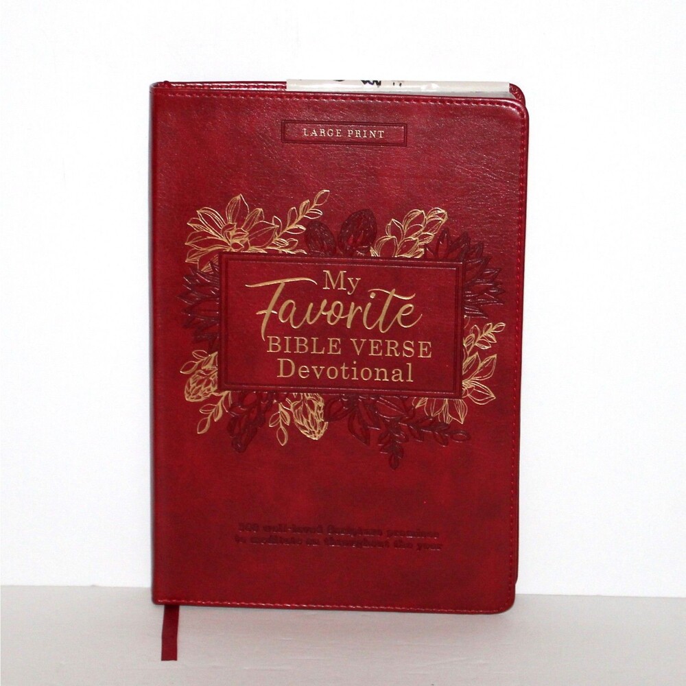 My Favorite Bible Verse Devotional Christian Art Gifts Large Print 2025